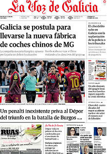 Periodico La Voz de Galicia