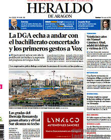 Periodico Heraldo de Aragon