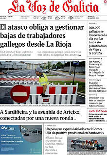 Periodico La Voz de Galicia