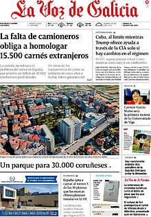 Periodico La Voz de Galicia