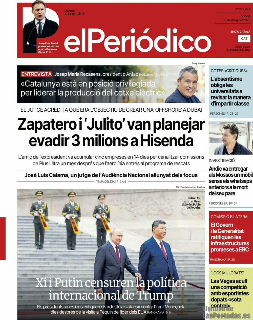 El Periódico de Catalunya(Català)