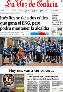 Periodico La Voz de Galicia