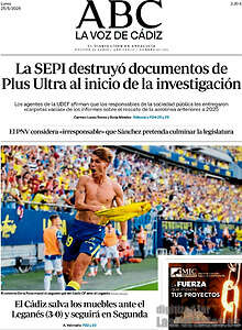 Periodico La Voz de Cádiz