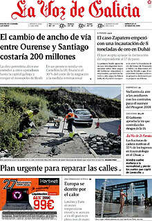 Periodico La Voz de Galicia