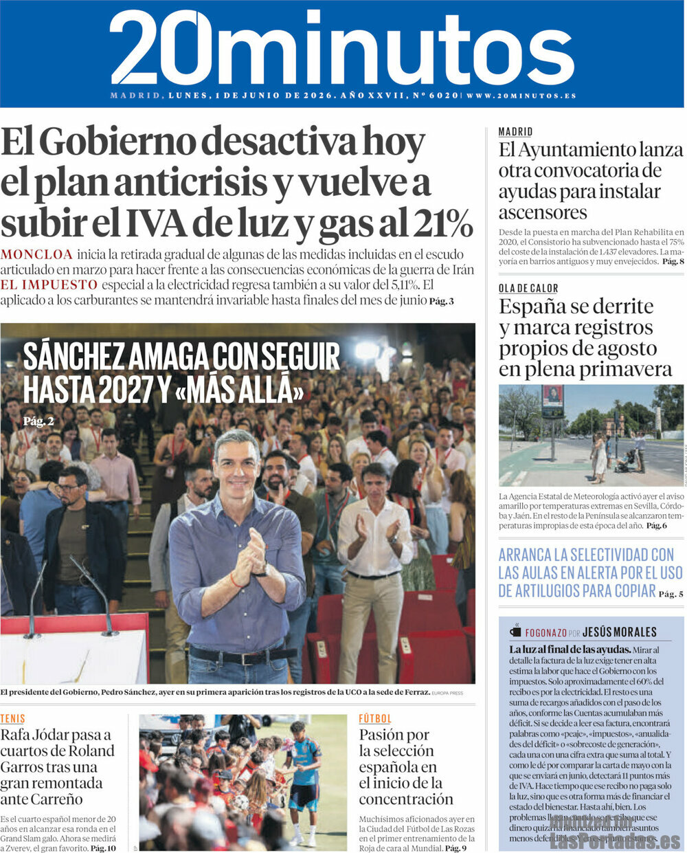 20 Minutos