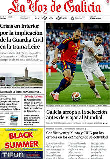 Periodico La Voz de Galicia
