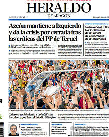 Periodico Heraldo de Aragon