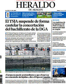 Periodico Heraldo de Aragon
