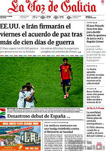 Periodico La Voz de Galicia