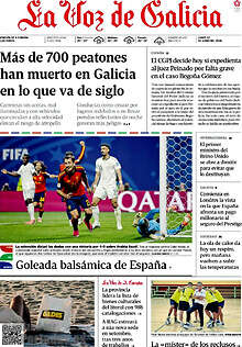 Periodico La Voz de Galicia