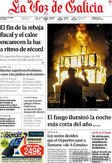 Periodico La Voz de Galicia