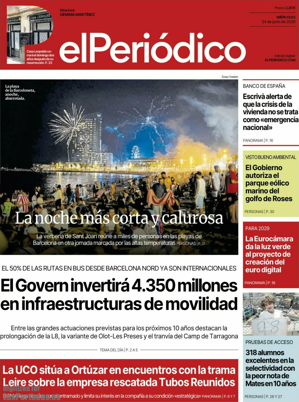 El Periódico de Catalunya(Castellano)