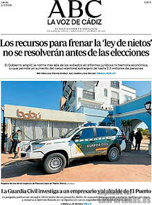 Periodico La Voz de Cádiz