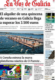 Periodico La Voz de Galicia