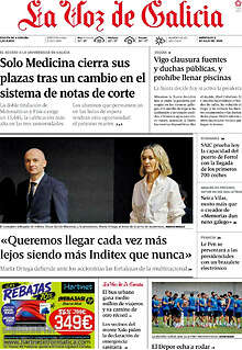 Periodico La Voz de Galicia