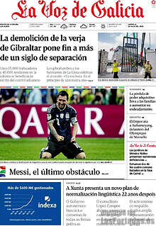 Periodico La Voz de Galicia