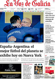 Periodico La Voz de Galicia