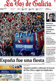 Periodico La Voz de Galicia