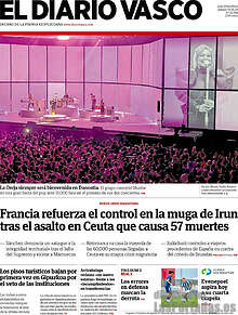 Periodico El Diario Vasco