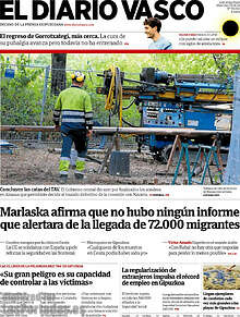 Periodico El Diario Vasco