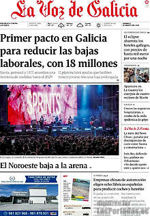 Periodico La Voz de Galicia