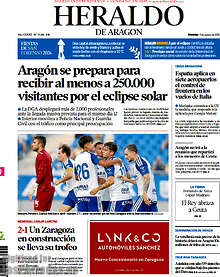 Periodico Heraldo de Aragon