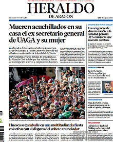 Periodico Heraldo de Aragon