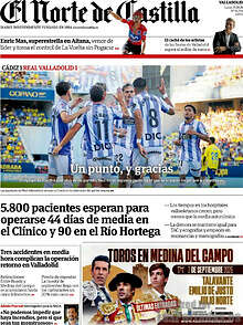 Periodico El Norte de Castilla