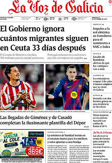 Periodico La Voz de Galicia