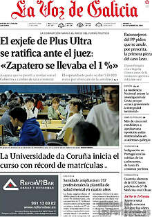 Periodico La Voz de Galicia