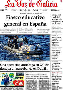 Periodico La Voz de Galicia