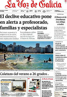 Periodico La Voz de Galicia