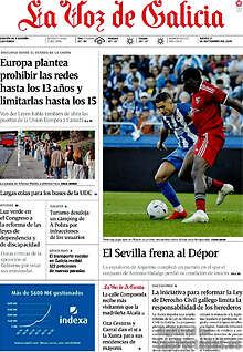 Periodico La Voz de Galicia