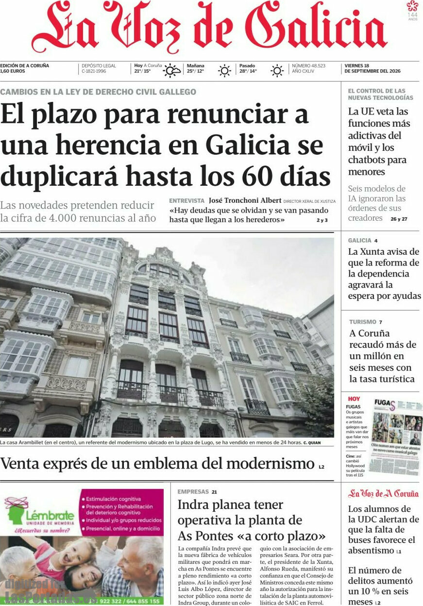 La Voz de Galicia