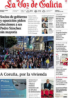 Periodico La Voz de Galicia
