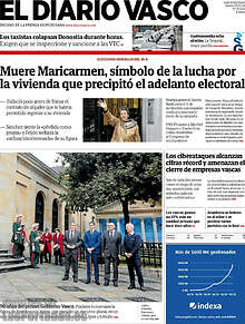 Periodico El Diario Vasco