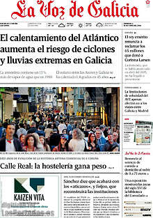 Periodico La Voz de Galicia