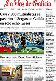 Periodico La Voz de Galicia