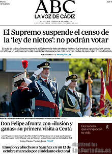 Periodico La Voz de Cádiz