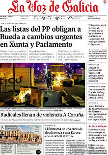 Periodico La Voz de Galicia
