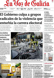 Periodico La Voz de Galicia